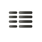1-12Pcs Universal Metal Mesh Anti Dust Proof Adhesive Net Cover Sticker For IPhone 17 16 15 ProMax 16Plus Speaker Hole Anti-Dust