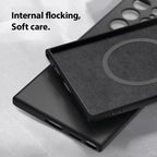 Liquid Silicone Samsung Case – MagSafe Wireless Charging Shockproof Cover