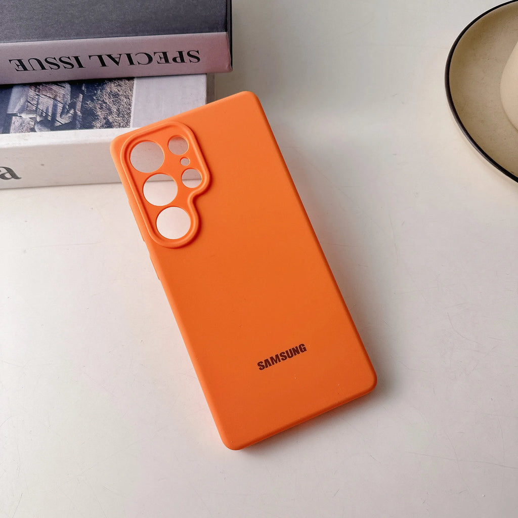 Liquid Silicone Solid Color Samsung Case – Official Box Premium Cover