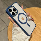 Titanium Matte Magnetic iPhone Case – MagSafe Shockproof Hard Cover