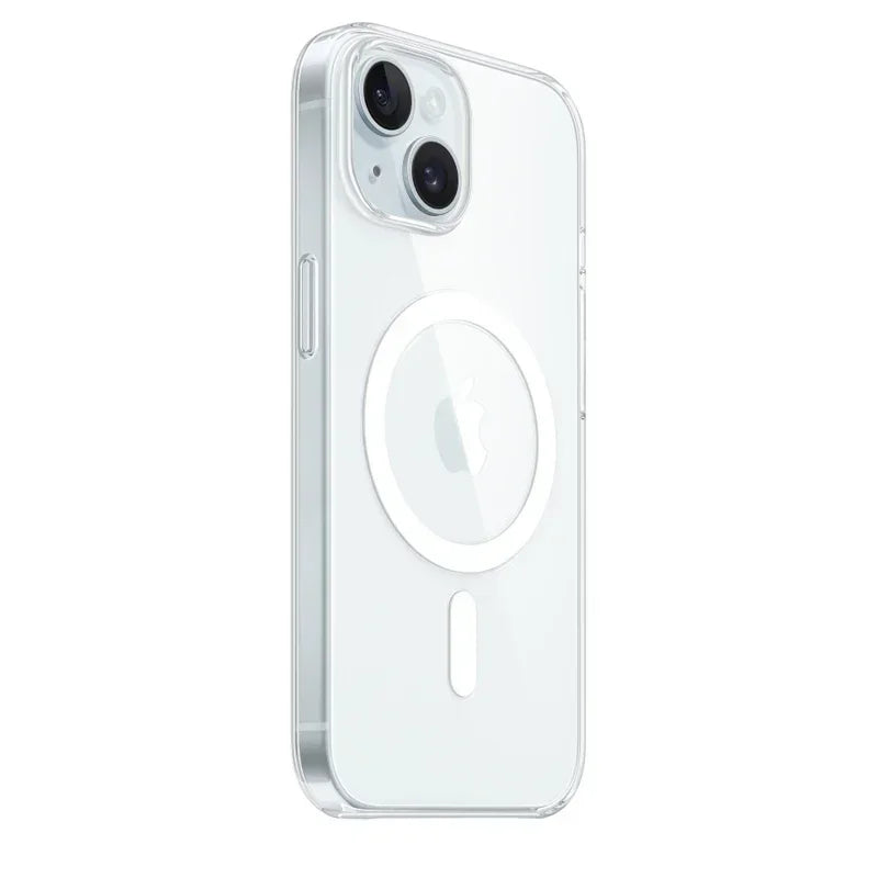 Crystal Clear MagSafe iPhone Case – Transparent Silicone Cover