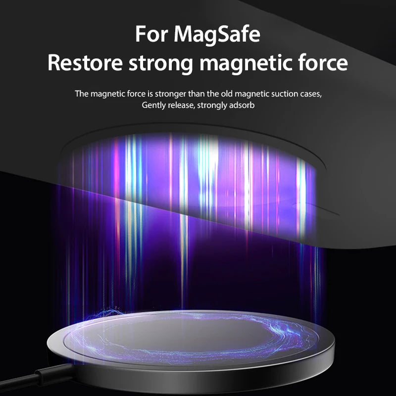 Liquid Silicone Samsung Case – MagSafe Wireless Charging Shockproof Cover