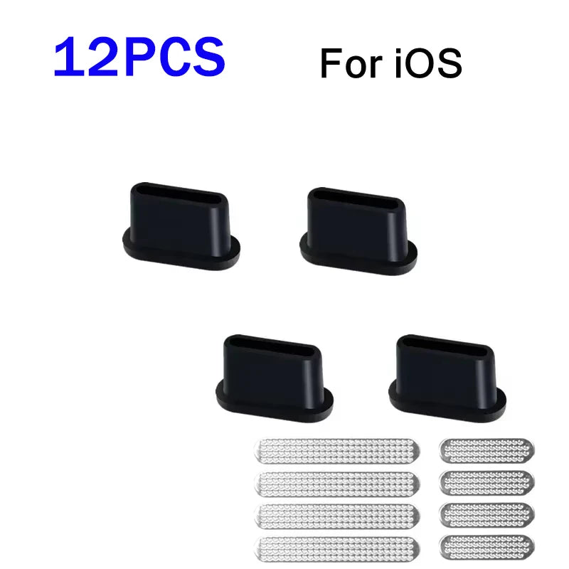 1-12Pcs Universal Metal Mesh Anti Dust Proof Adhesive Net Cover Sticker For IPhone 17 16 15 ProMax 16Plus Speaker Hole Anti-Dust