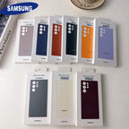 Liquid Silicone Solid Color Samsung Case – Official Box Premium Cover