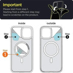Crystal Clear MagSafe iPhone Case – Transparent Silicone Cover