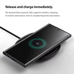 Liquid Silicone Samsung Case – MagSafe Wireless Charging Shockproof Cover