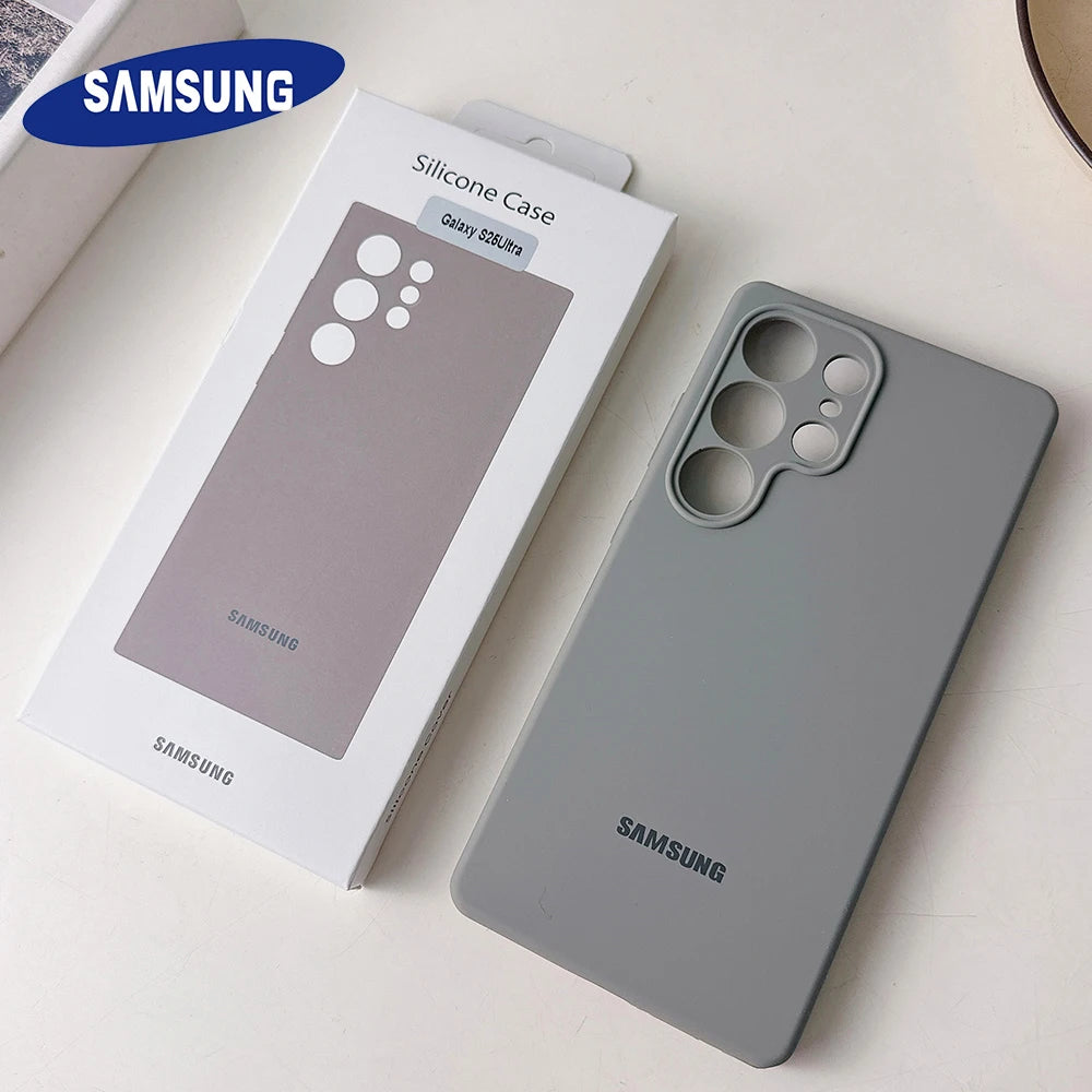 Liquid Silicone Solid Color Samsung Case – Official Box Premium Cover