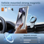 Rotating Magnetic Folding Stand Transparent Phone Case for Samsung S26 S25 Edge S24 S23 Plus FE S21 Ultra Armor Shockproof Cover