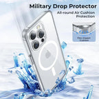 Crystal Clear MagSafe iPhone Case – Transparent Silicone Cover