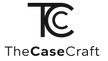 Logo of TheCaseCraft with stylized letters 'TC' on a white background