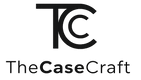 Logo of TheCaseCraft with stylized letters 'TC' on a white background
